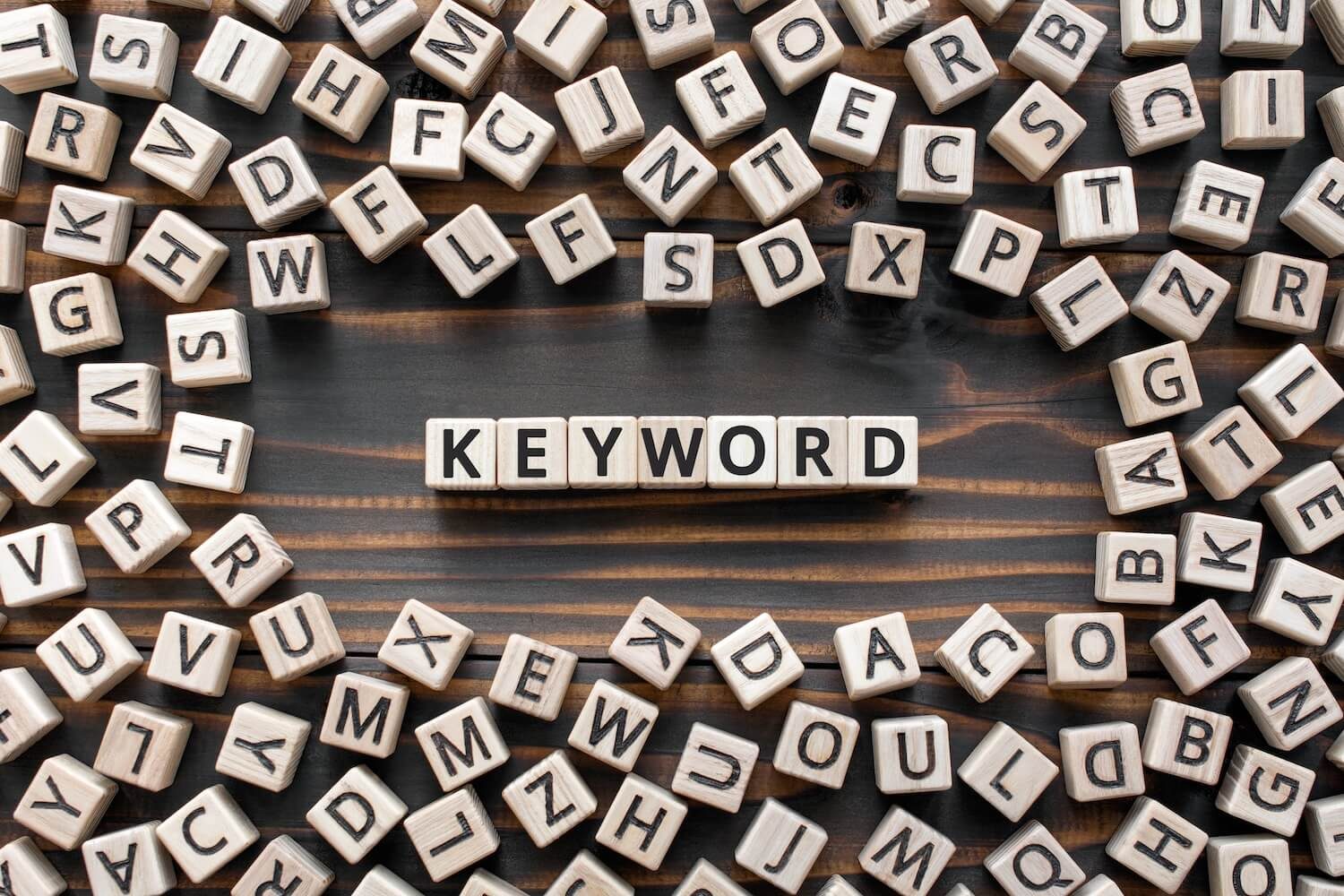 Keyword,-,Word,From,Wooden,Blocks,With,Letters,,Search,Information Keyword Optimierung | Get On Stage GmbH